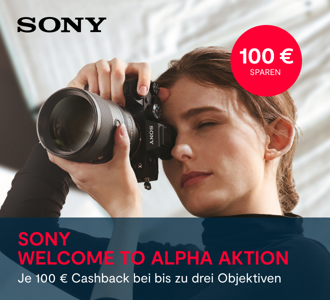 Sony Welcome to Alpha Aktion